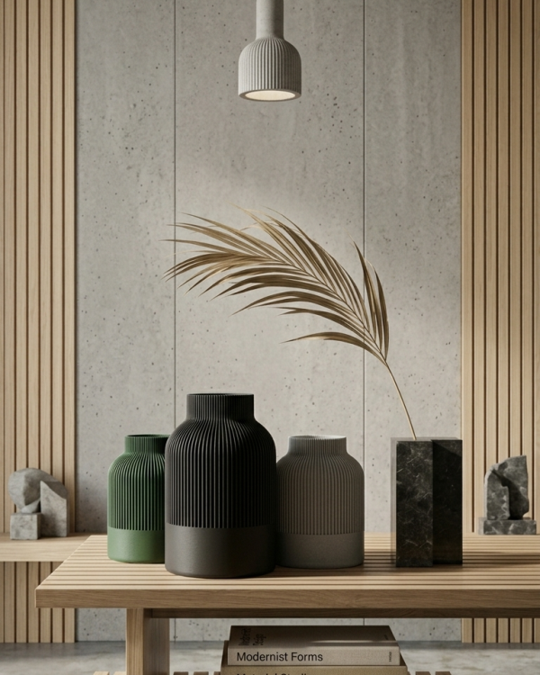 japandi vase ai